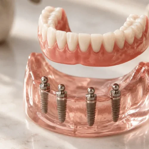 Our 4-Step Snap-On Dentures Process