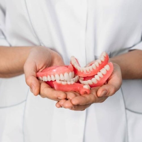 Snap-on dentures